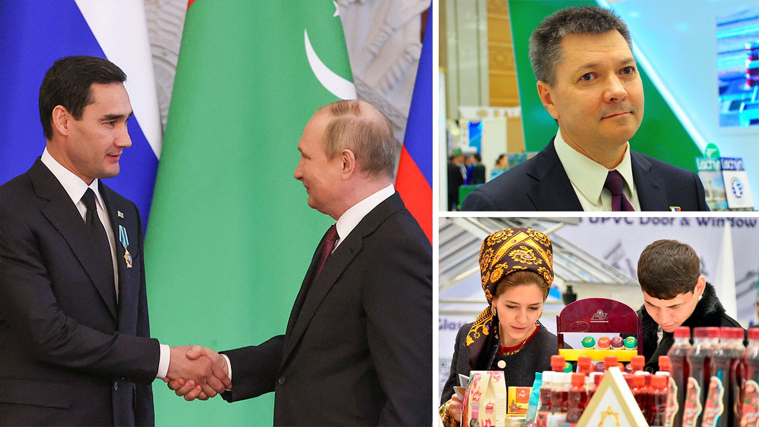 The presidents of Turkmenistan and Russia will hold talks in Uzbekistan, Kononenko can break the record for the time spent in orbit, an exhibition of Iranian goods will be held in Ashgabat