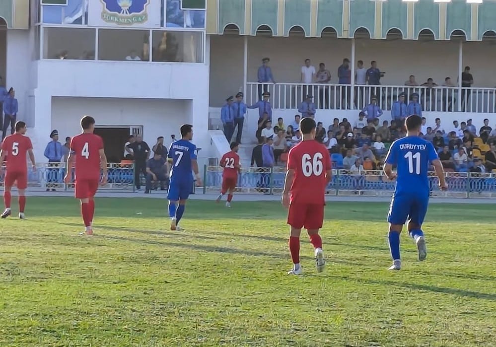 Дубль Аннадурдыева помог «Аркадагу» победить «Мерв» в чемпионате Туркменистана