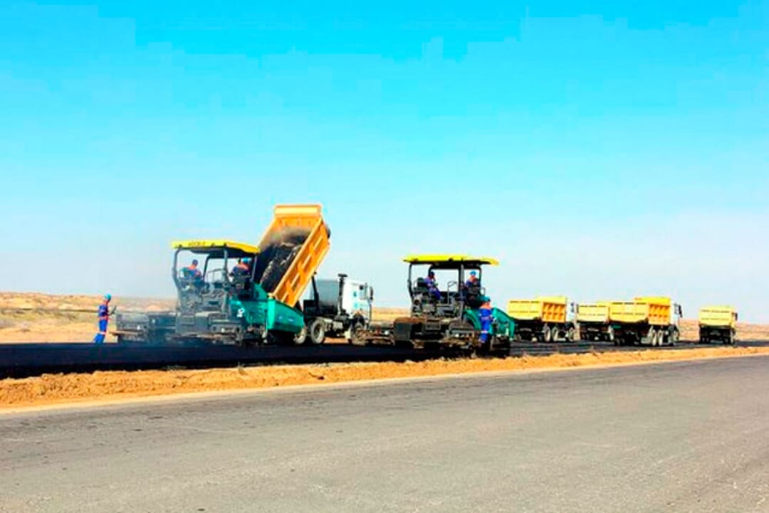 В новом посёлке на севере Туркменистана проложено более 18,5 километров дорог