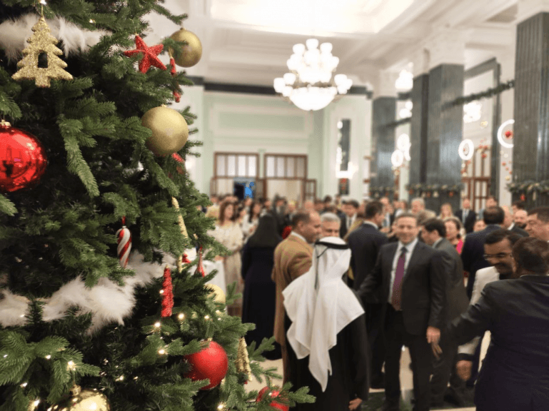 The Russian Embassy in Ashgabat held a New Year's reception