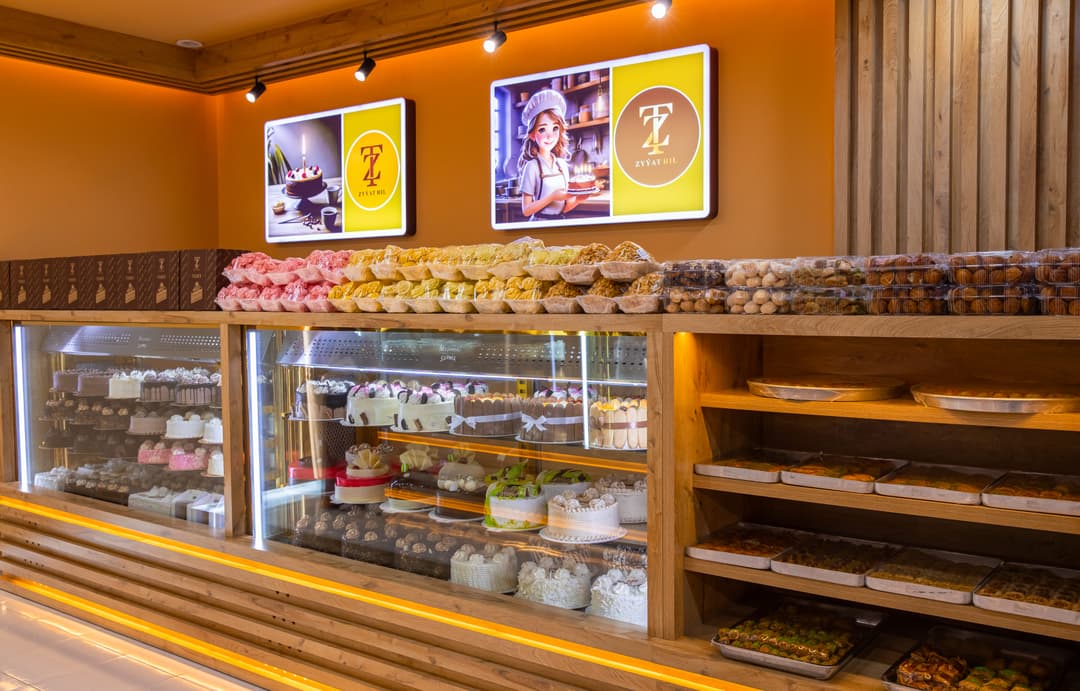 Discover a huge selection of desserts at Zyýat Hil