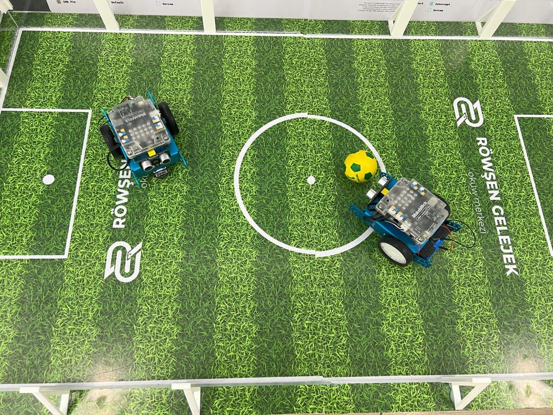 Образовательный центр Röwşen Gelejek ИП Röwşen ýyldyzy объявляет о соревнованиях по робототехнике среди школьников в городе Мары