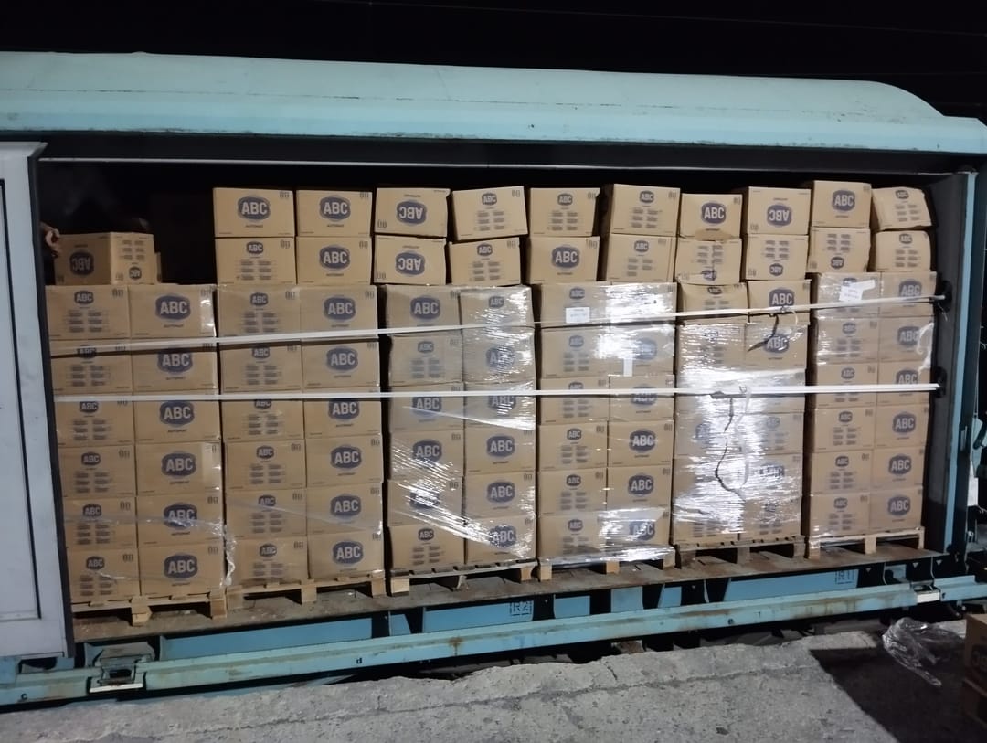 TULM Etrek stansiýasy arkaly türk ýüklerini kabul edip başlady