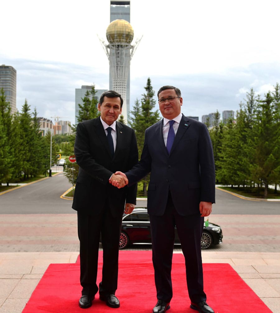 The head of the Ministry of Foreign Affairs of Turkmenistan arrived in Kazakhstan on an official visit