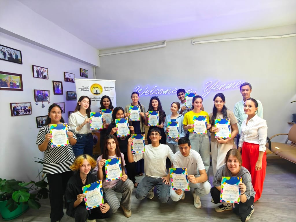 Общественная организация Ýenme в Ашхабаде провела Молодежный лагерь волонтеров