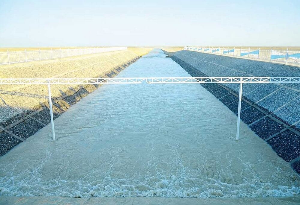 Overview of the operating process of the largest water treatment plant in Turkmenistan