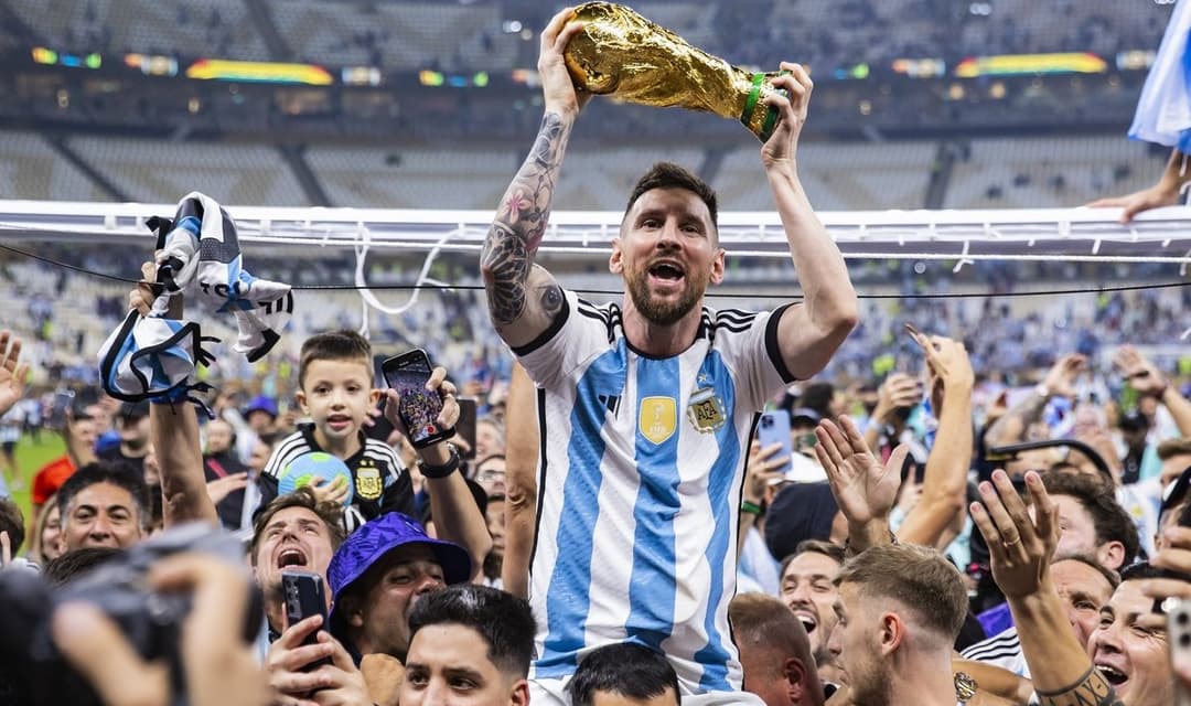 Messi leads the updated Goal rankings for the “Golden Ball”