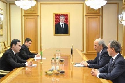 Спецпредставитель ЕС провёл серию переговоров в Ашхабаде