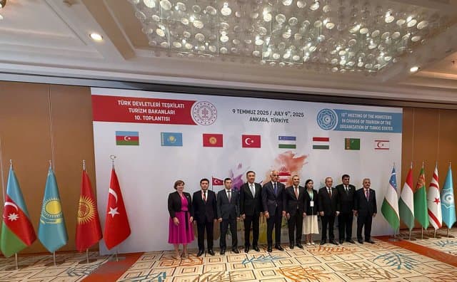 Türkmenistan heyeti, Türk Devletleri Teşkilatı Turizm Bakanları 10. toplantısına katıldı