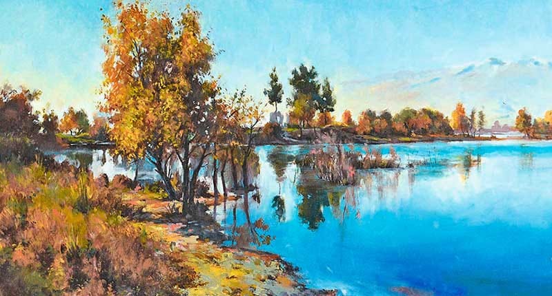 В Ашхабаде открылся вернисаж