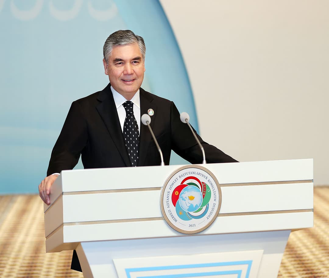 Выступление Президента Туркменистана Гурбангулы Бердымухамедова на Консультативной встрече глав государств Центральной Азии