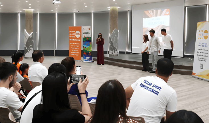 A Universal Youth Meeting was held in Ashgabat