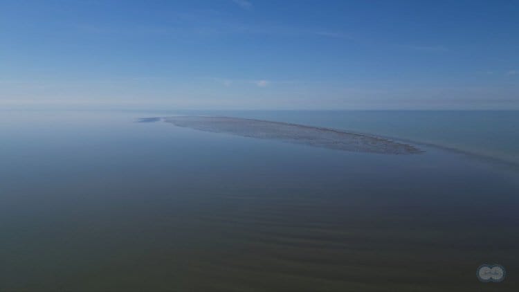 Ученые обнаружили новый остров в Каспийском море