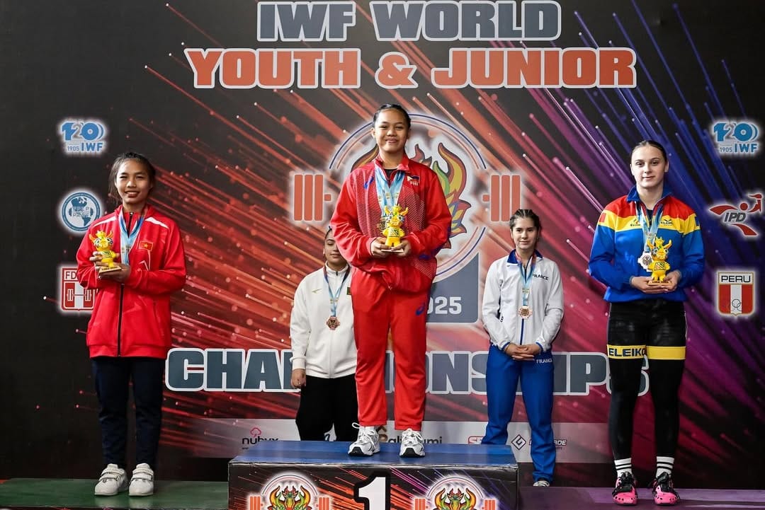 Туркменская штангистка Аманова завоевала бронзу в толчке на юношеском ЧМ в Перу