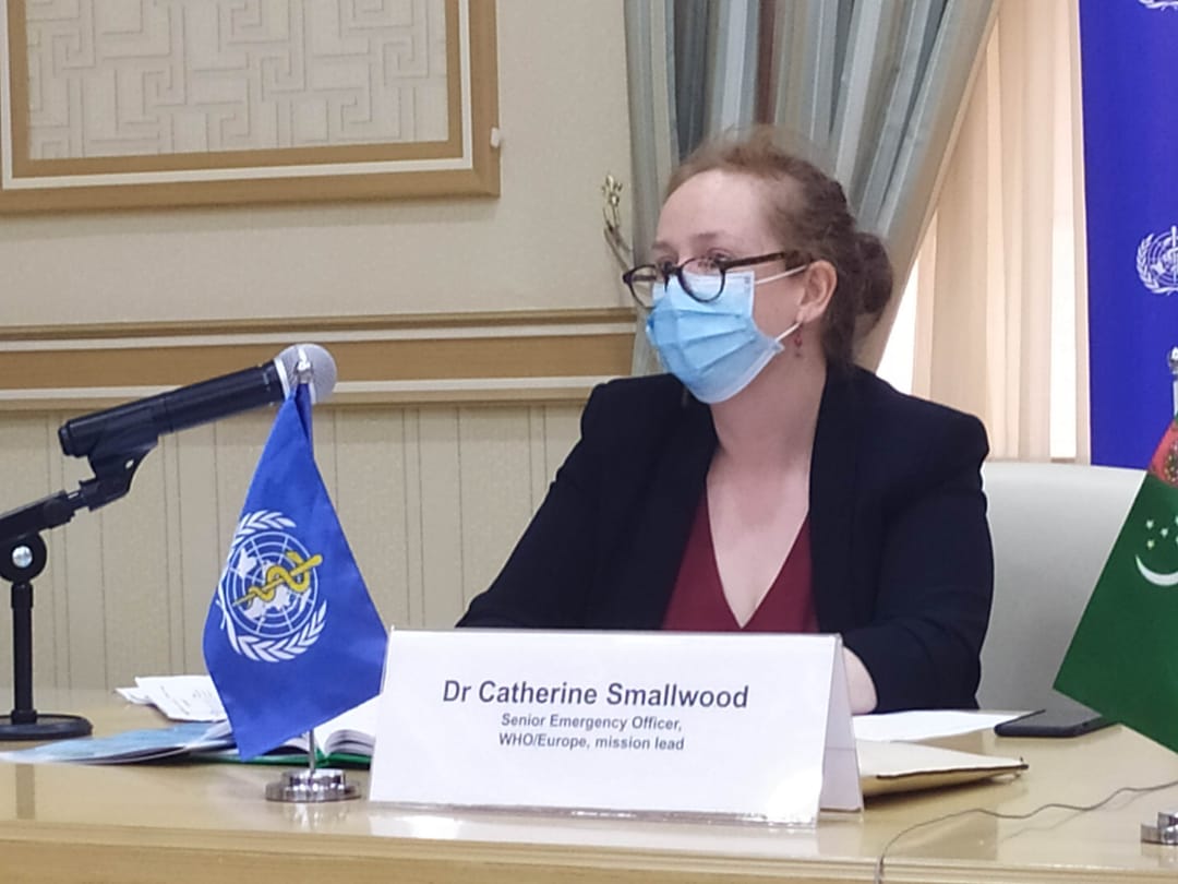 Руководитель миссии ВОЗ: "...в Туркменистане не зарегистрировано ни одного случая COVID-19"