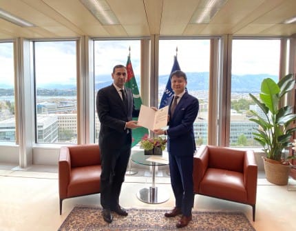 Состоялась церемония вручения Инструмента о присоединении Туркменистана к Марракешскому договору