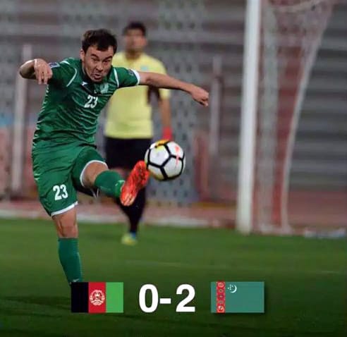 Сборная Туркменистана по футболу победила команду Афганистана