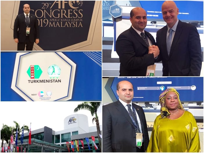 Генеральный секретарь Федерации футбола Туркменистана встретился с руководством ФИФА