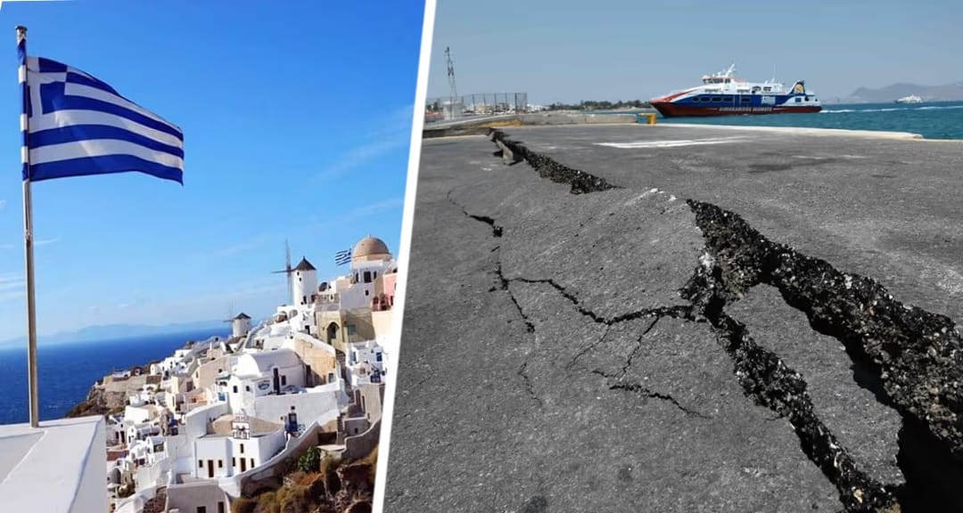 Meşhur grek adasynda äpet jaýryklar döredi
