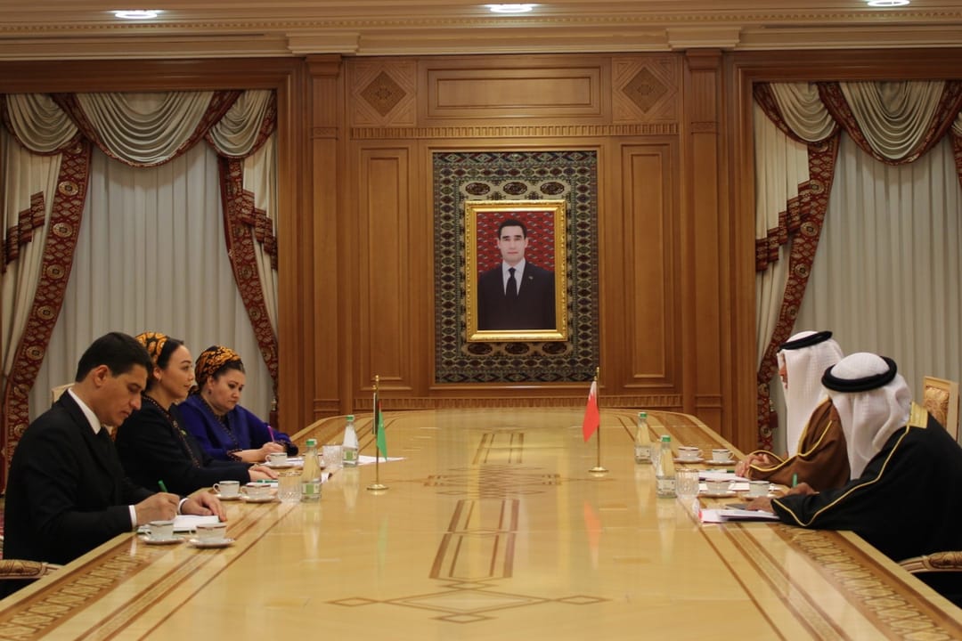 Председатель Меджлиса Туркменистана приняла верительную грамоту посла Бахрейна