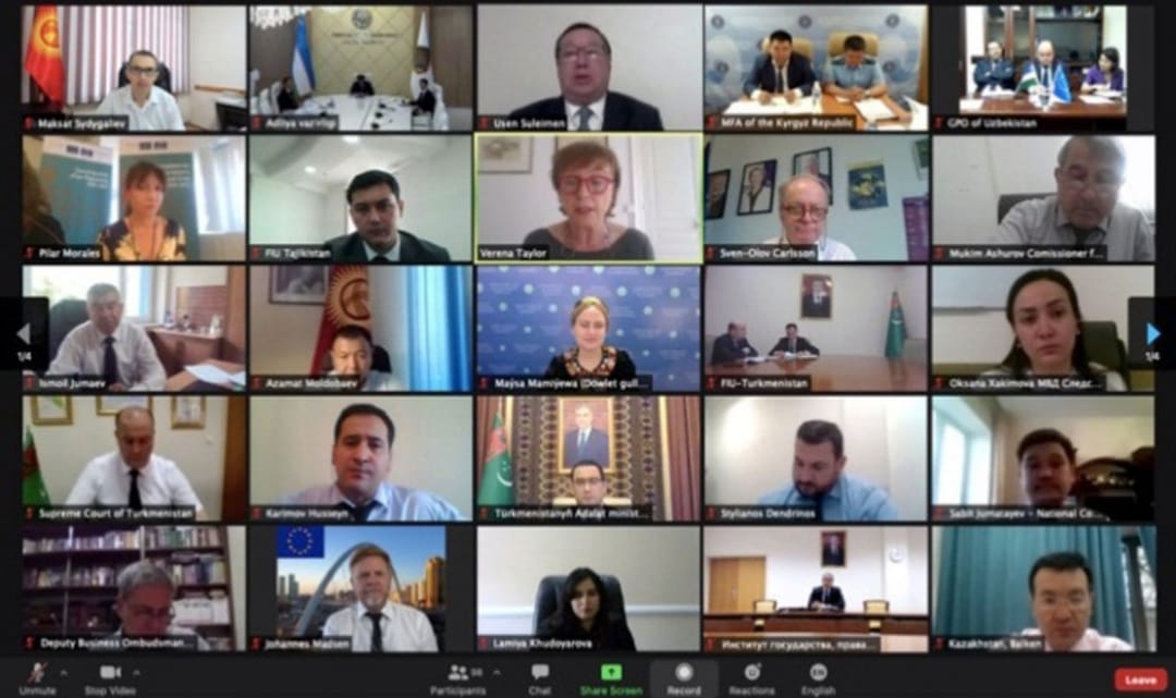Туркменистан принял участие в первом заседании руководящего комитета Программы по верховенству права в ЦА
