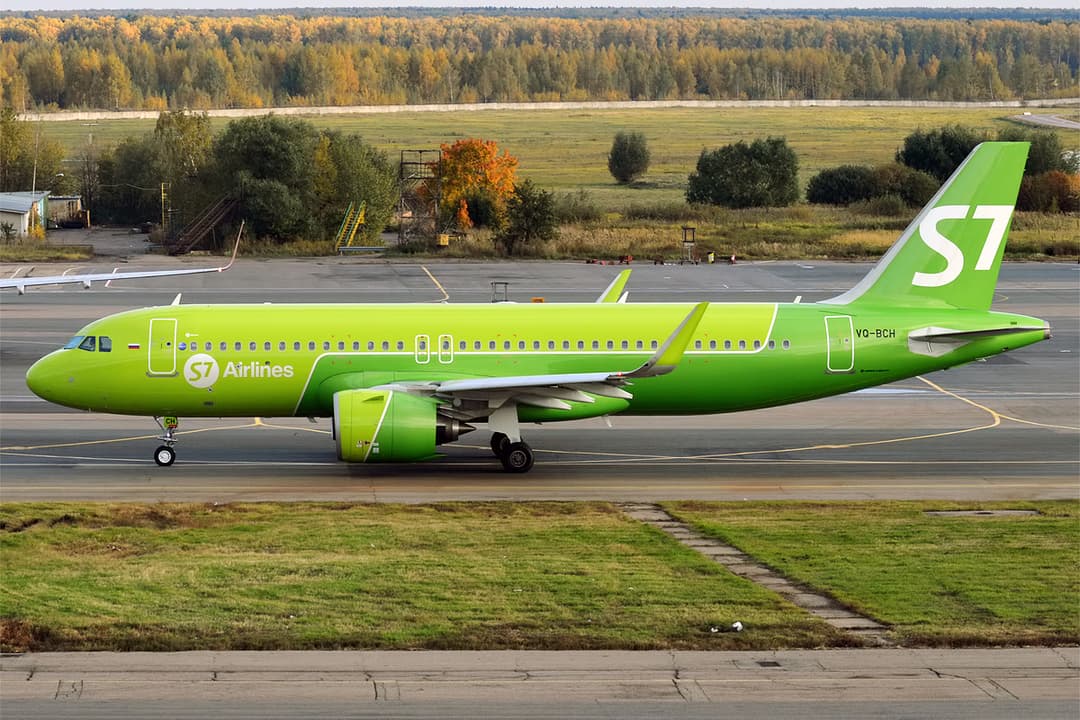 «S7 Airlines» Türkmenistana yzygiderli gatnawlary gaýtadan dikeltdi