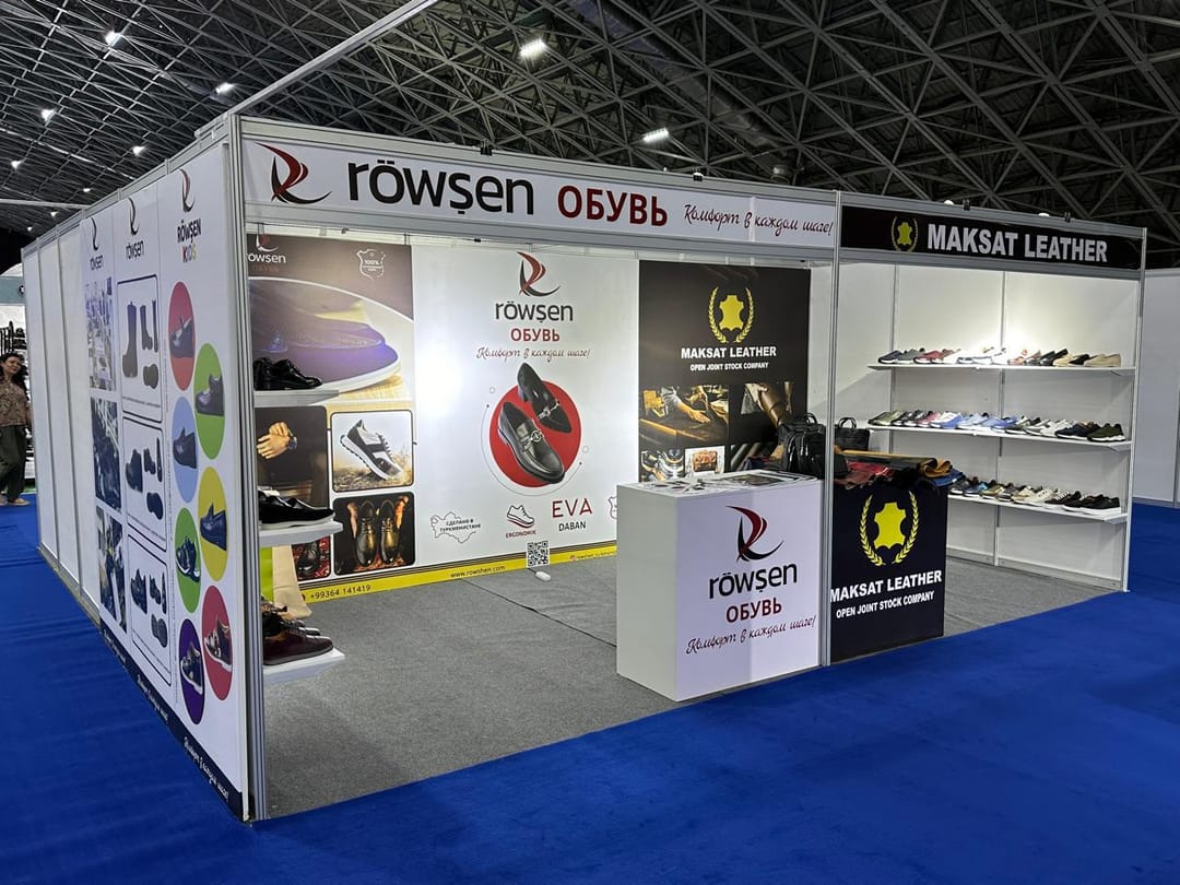 «Röwşen aýakgaplary» kärhanasy önümlerini Özbegistanda geçýän sergide tanyşdyrar