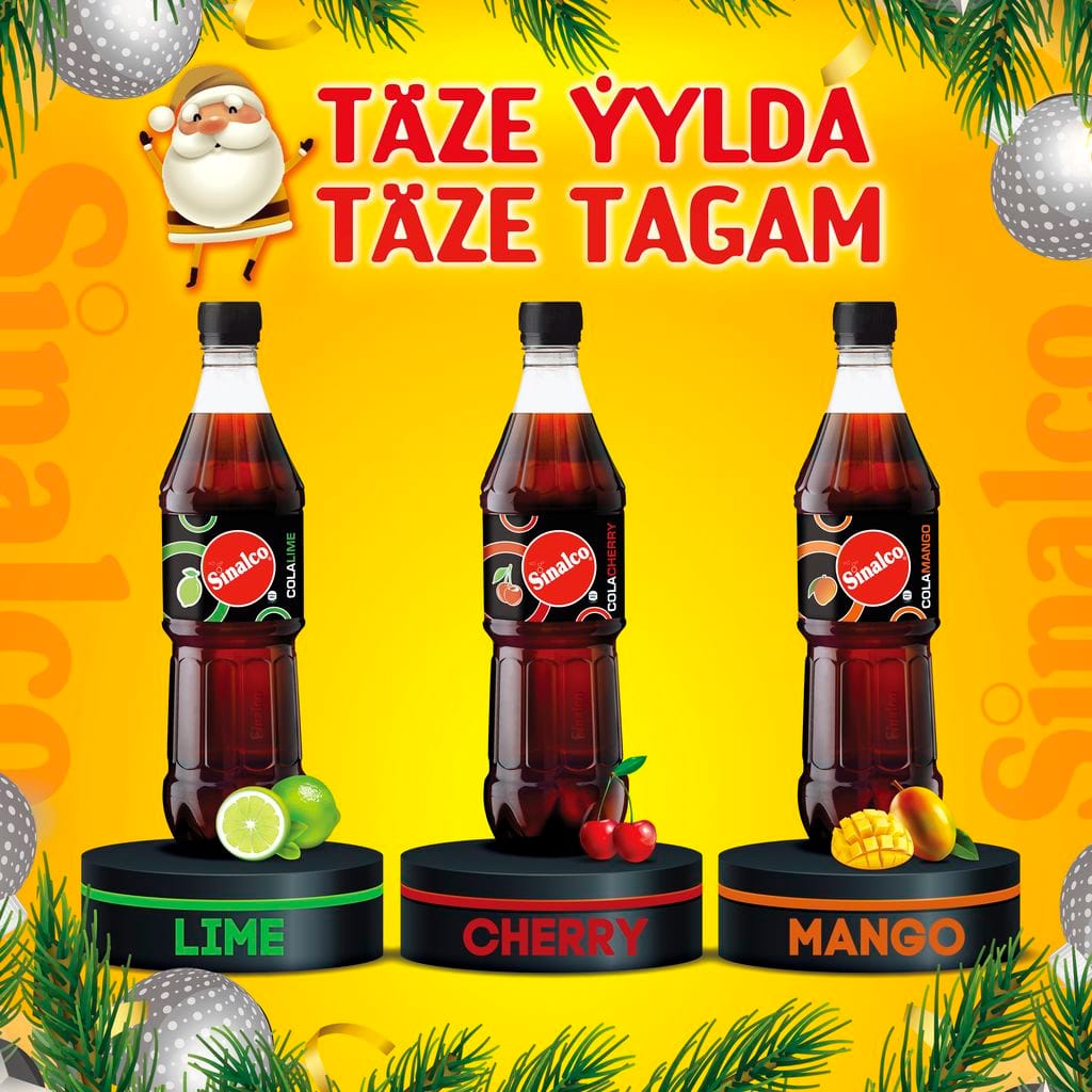 Встречайте Новый год с новыми вкусами от Sinalco