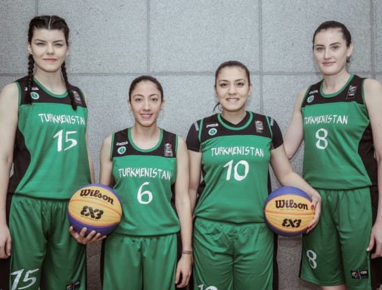 Туркменистан разгромил Папуа-Новую Гвинею в женском баскетболе 3х3