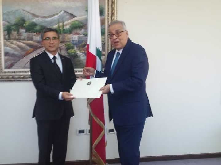 Новый посол Туркменистана был принят в МИД Ливана