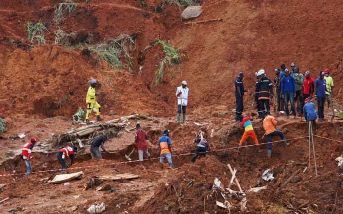Kamerunda suw süýşgüninde 14 adam heläk boldy