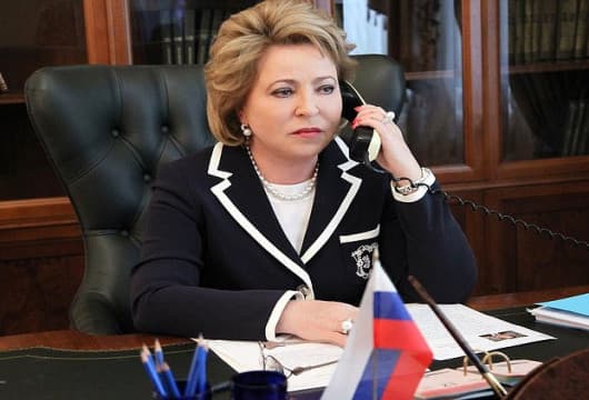 Бердымухамедов обсудил с Матвиенко проведение Межпарламентского форума в Ашхабаде