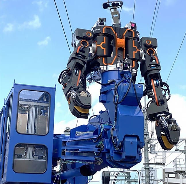 Japan has created a unique railway robot