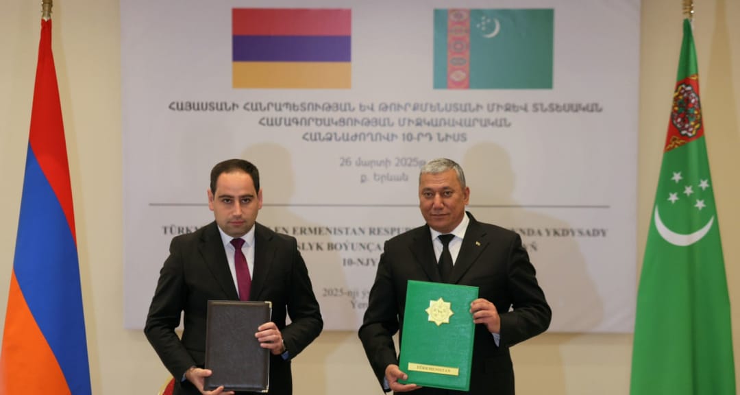 Ermenistan türkmen gazyny import etmäge gyzyklanma bildirýär