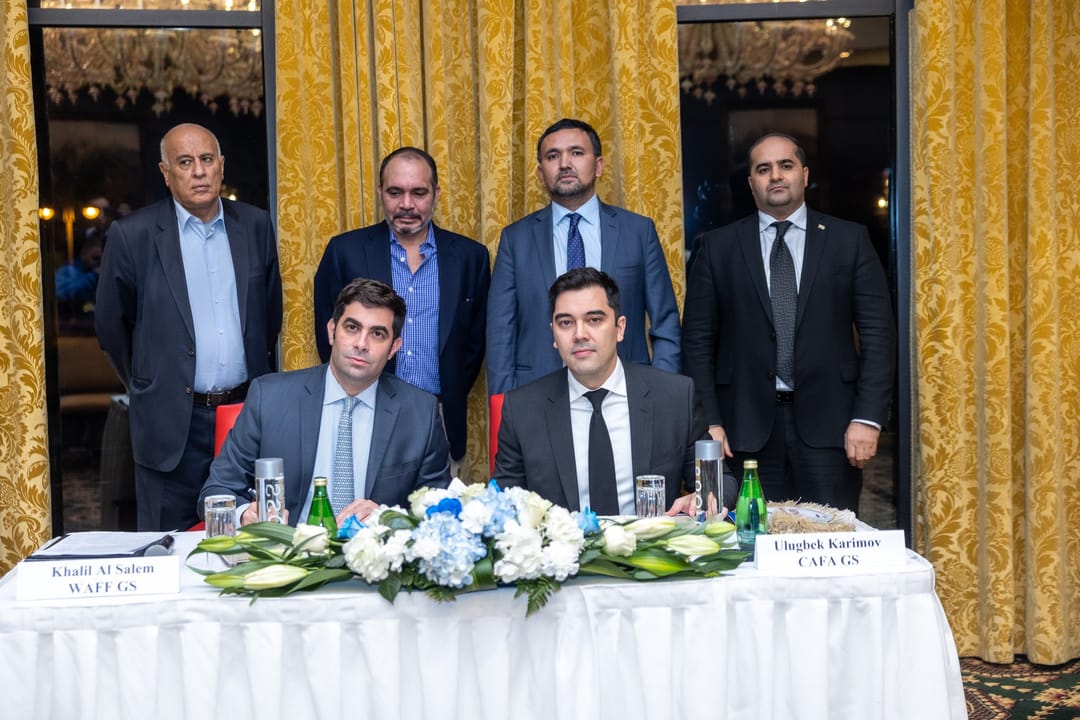 CAFA and WAFF signed a memorandum of understanding in Bahrain