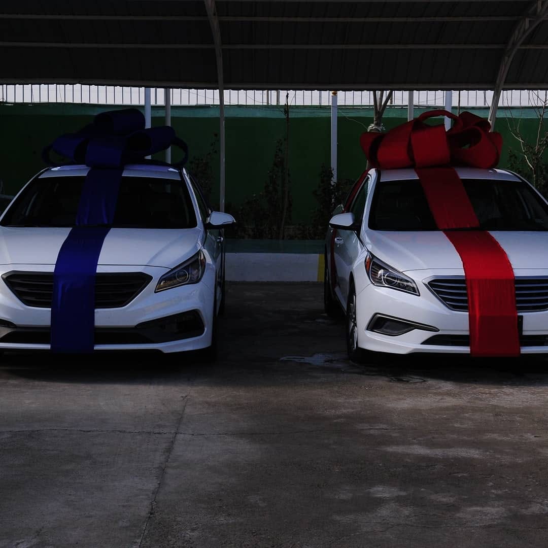 Won the first car of the “Bold” draw