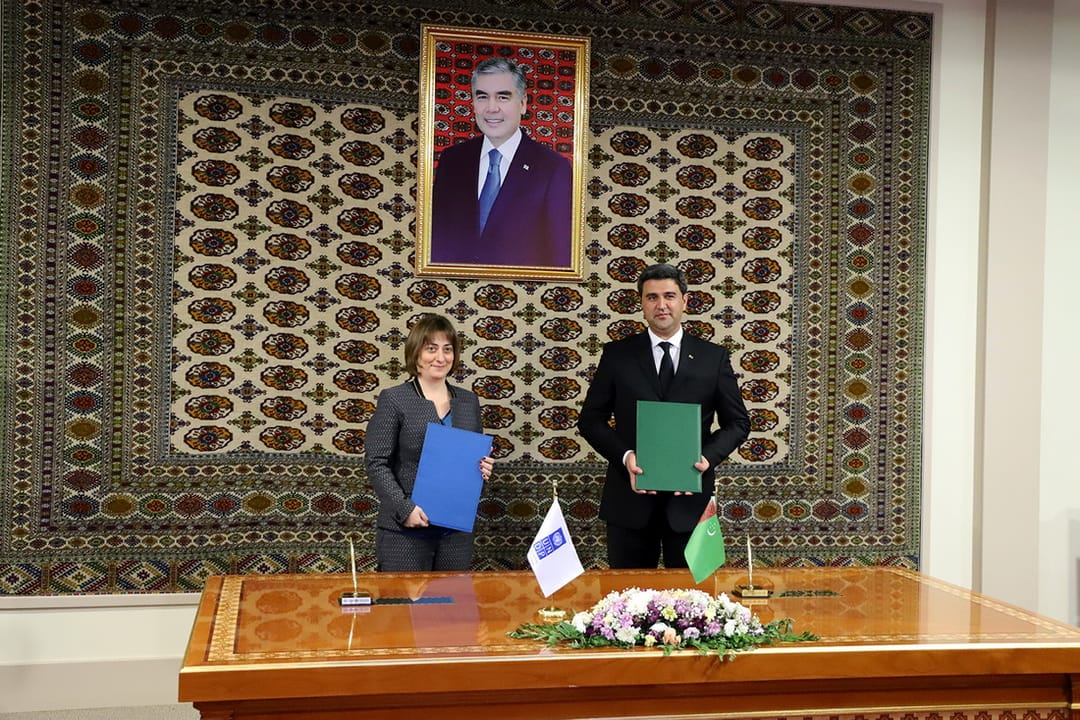 Состоялась церемония подписания документов стратегического партнерства между Туркменистаном и ПРООН