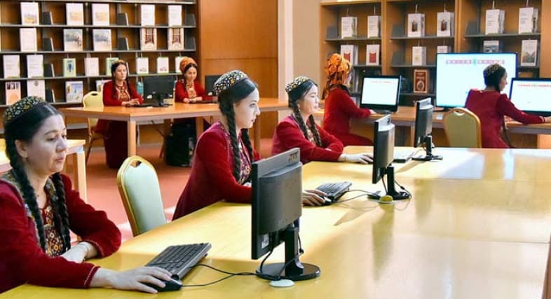 Türkmenistanda elektron kitaphana ulgamy kämilleşdirilýär