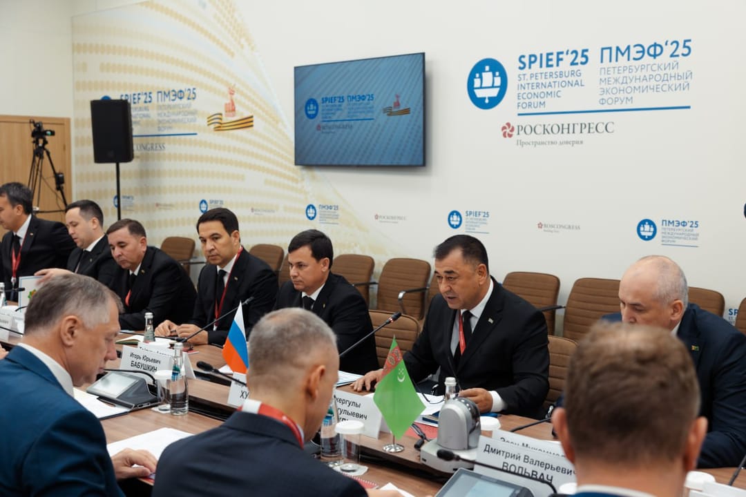 Товарооборот Туркменистана и России вырос более чем на 21% в январе-марте 2025 года