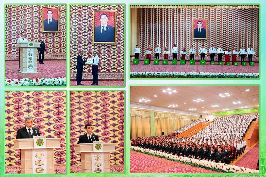 В Туркменистане наградили победителей международного молодежного конкурса