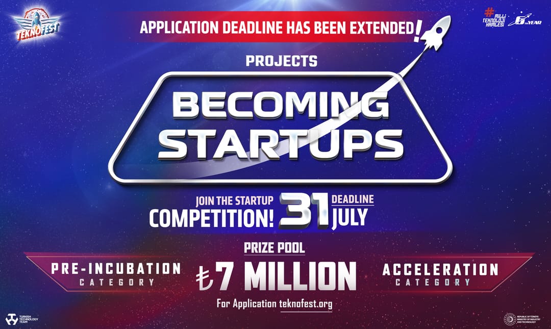 Teknofest extends the acceptance of applications for the startup competition