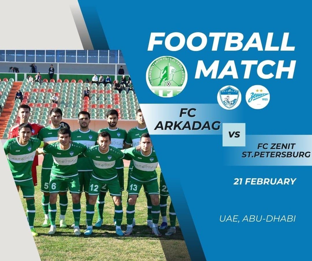 "Arkadag" played a draw with the Russian champion "Zenith"