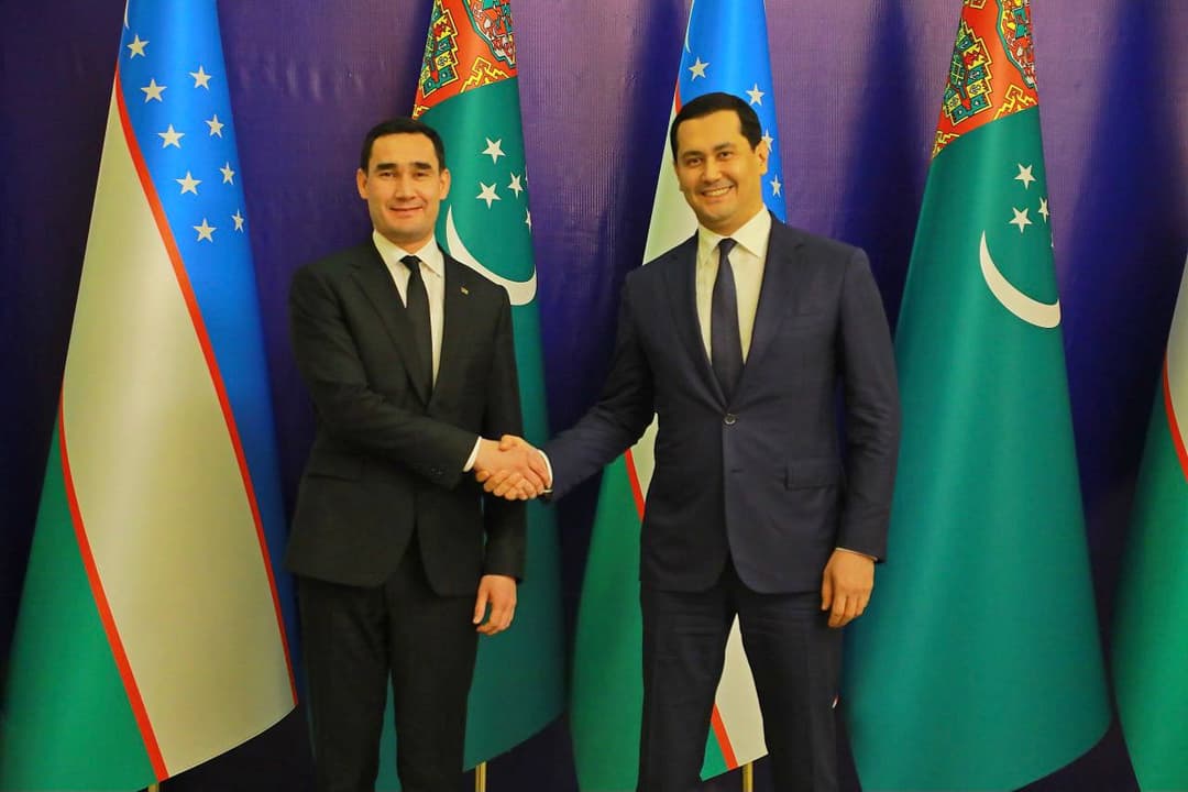 Делегация Туркменистана во главе с Сердаром Бердымухамедовым провела переговоры в Узбекистане