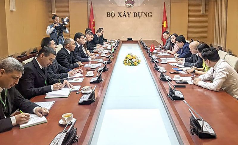 Creation of the Turkmen-Vietnamese working group in the field of construction was discussed in Hanoi