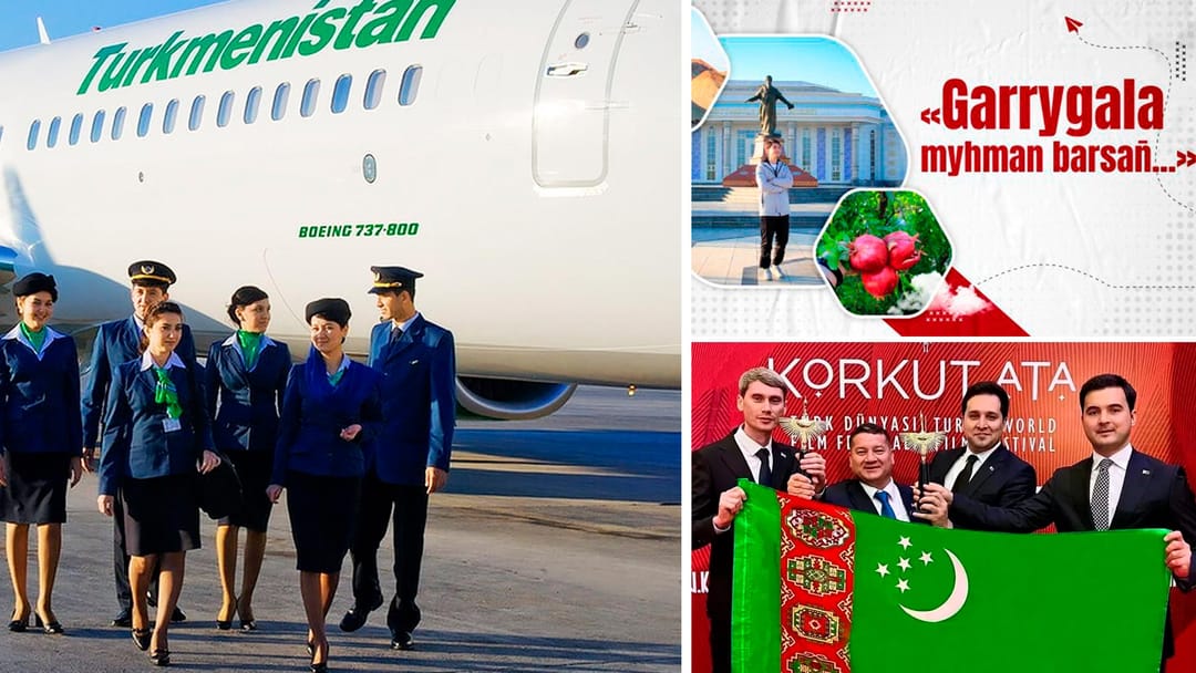 “Turkmenistan Airlines” changed the tariffs for international flights, the filmmakers of the “Turkmenfilm” Association were awarded the prize “For Contribution to Turkic Culture”, the seventh issue of Gyzykly gezelenç was released