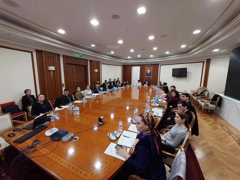 UNDP in Turkmenistan and Partners Discuss Financial Services Sector Commitments in the Context of WTO Accession