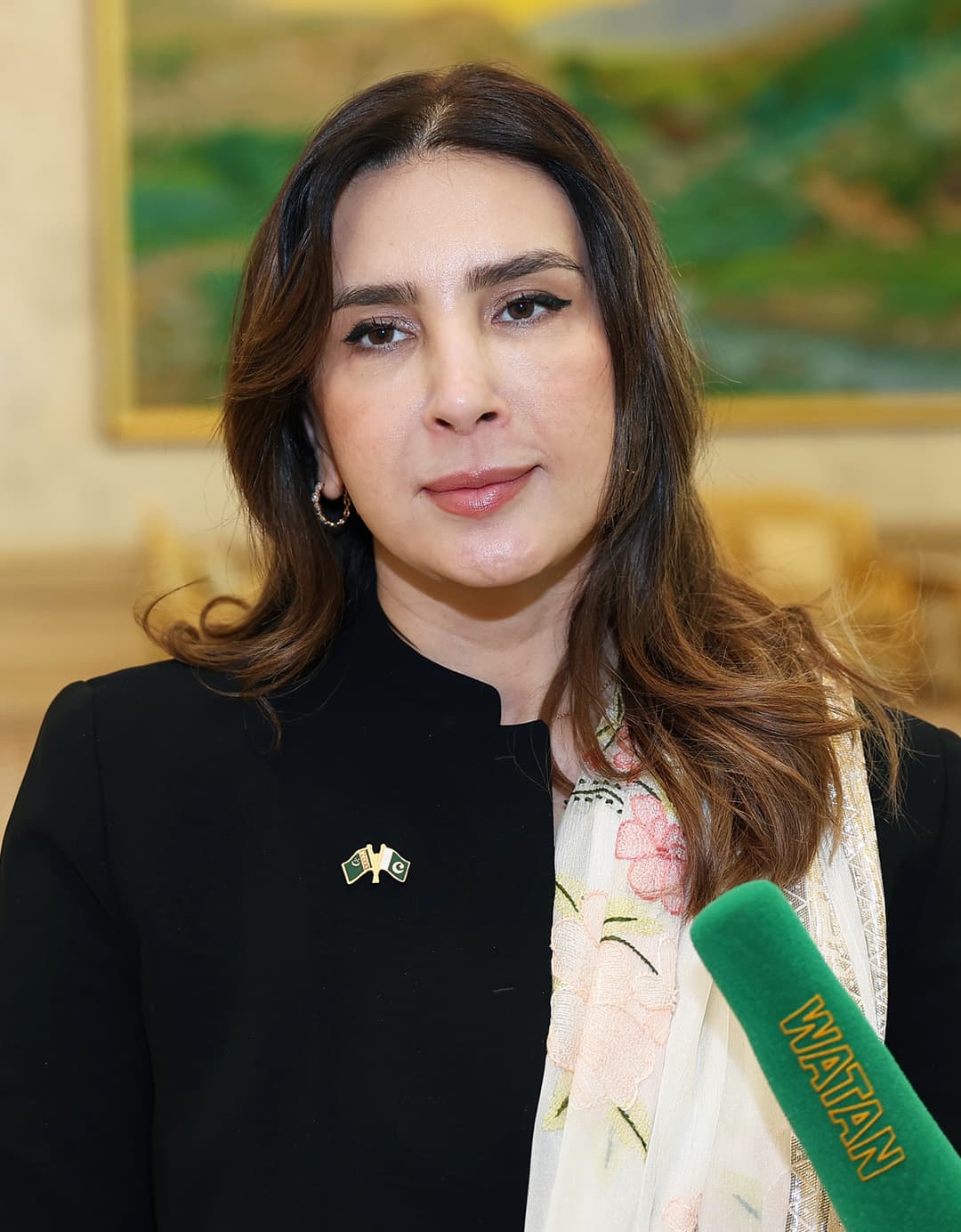 The head of Turkmenistan received the new ambassador of the Islamic Republic of Pakistan