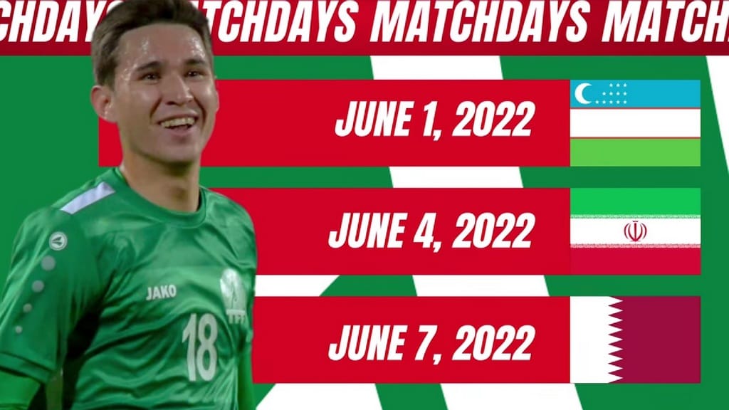 Стал известен состав молодёжной сборной Туркменистана на Кубок Азии-2022