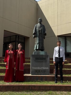 Three Turkmen students have been sent to Japan for a year on an academic exchange program