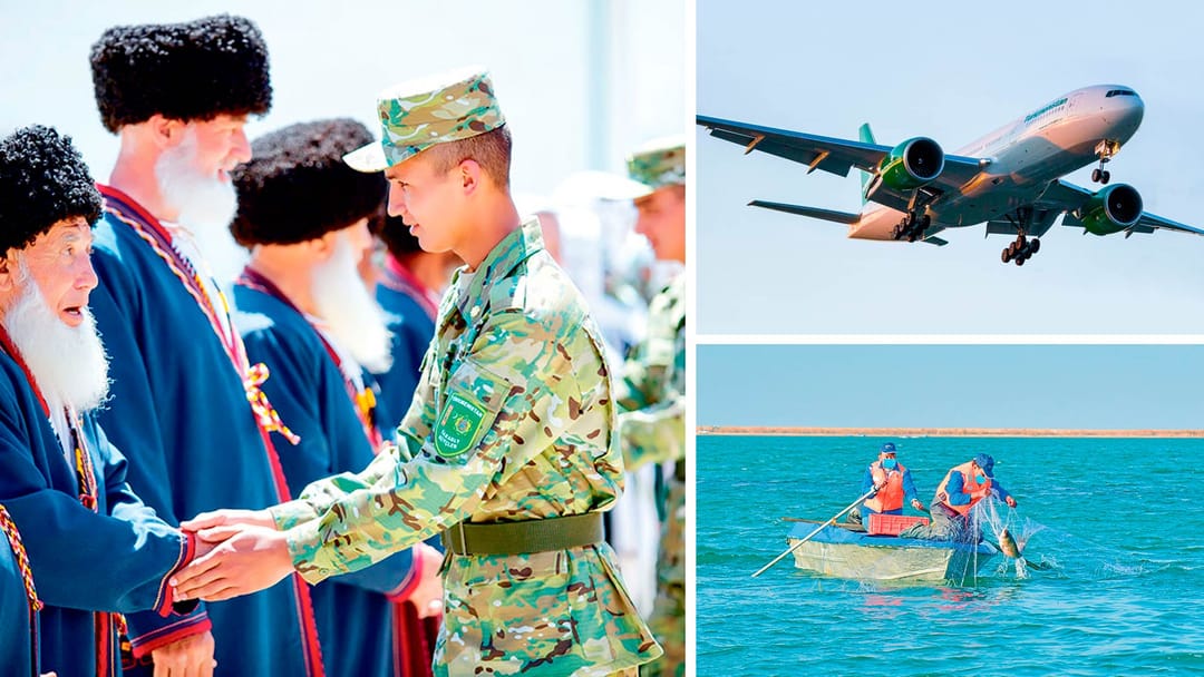 Spring conscription for military service has been announced in Turkmenistan, fishing is temporarily restricted, the date of a special flight from Ashgabat to Moscow has been announced, and other news